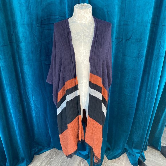 LOFT Sweaters - LOFT Open Front Duster Poncho Sweater